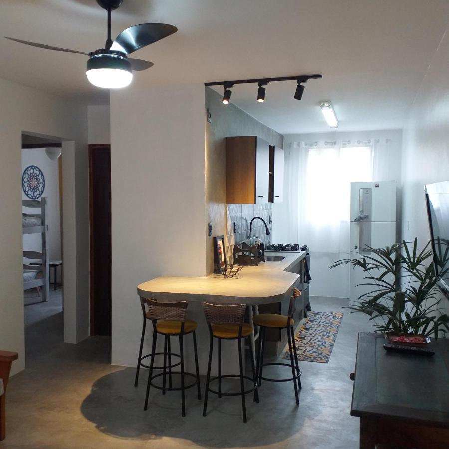 Apartamento Dona Frida Prainha Com Wifi Pe Na Areia Caraguatatuba Εξωτερικό φωτογραφία