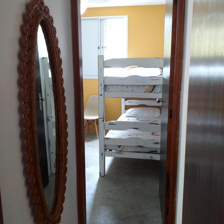 Apartamento Dona Frida Prainha Com Wifi Pe Na Areia Caraguatatuba Εξωτερικό φωτογραφία