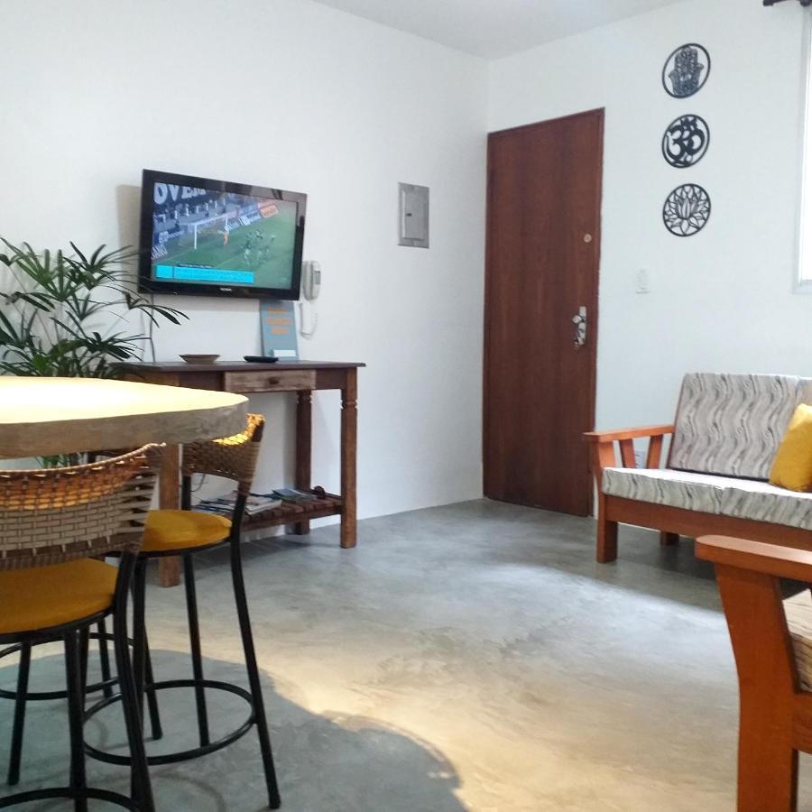 Apartamento Dona Frida Prainha Com Wifi Pe Na Areia Caraguatatuba Εξωτερικό φωτογραφία