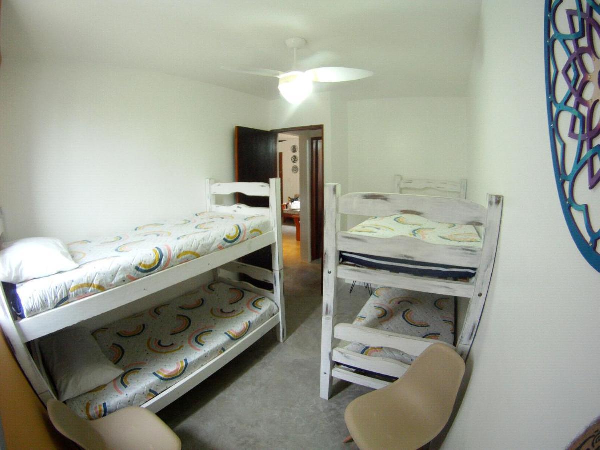Apartamento Dona Frida Prainha Com Wifi Pe Na Areia Caraguatatuba Εξωτερικό φωτογραφία